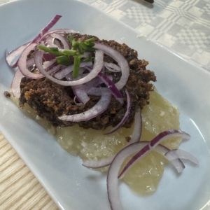 Scotland meets Rheinhessen - oder - Haggis meets Handk&auml;s